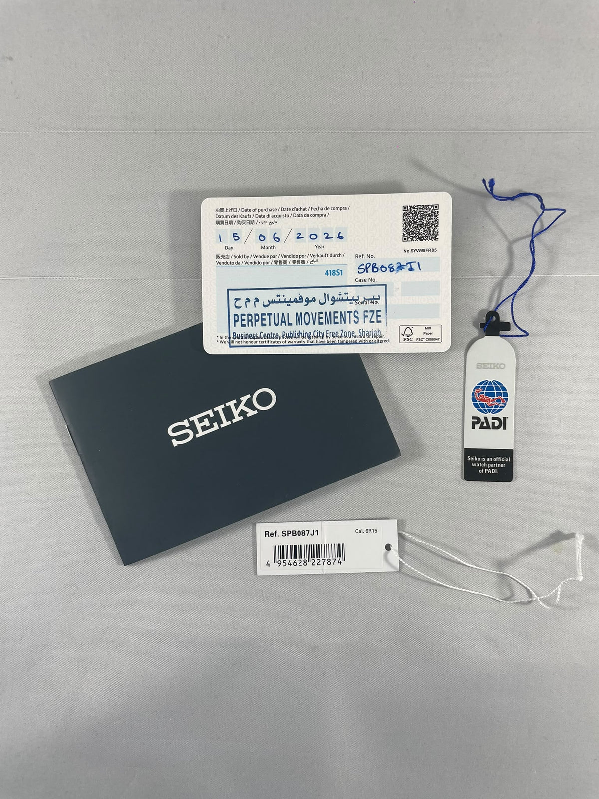 Seiko Prospex PADI Automatic Diver – SPB087J1