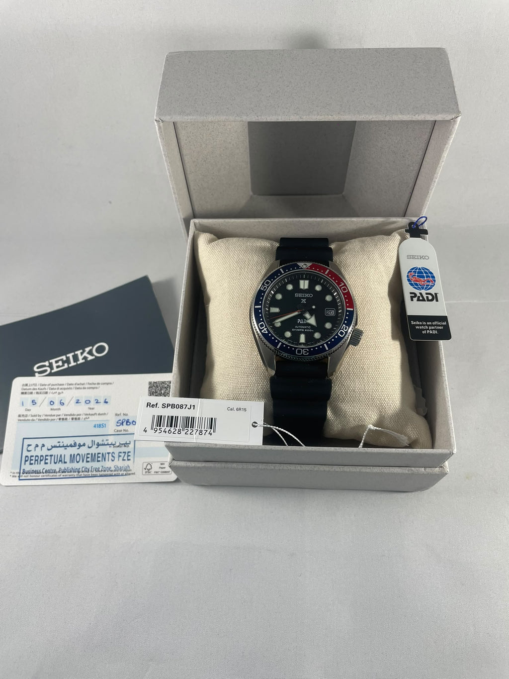 Seiko Prospex PADI Automatic Diver – SPB087J1