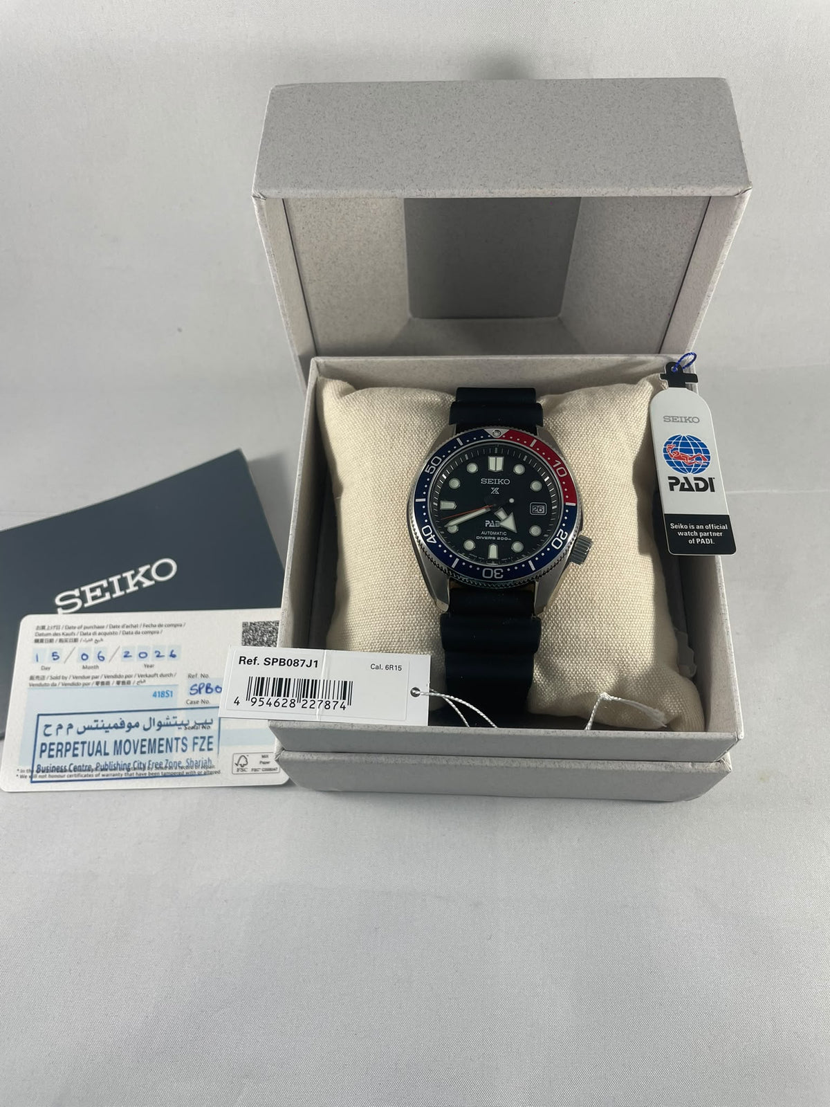 Seiko Prospex PADI Automatic Diver – SPB087J1